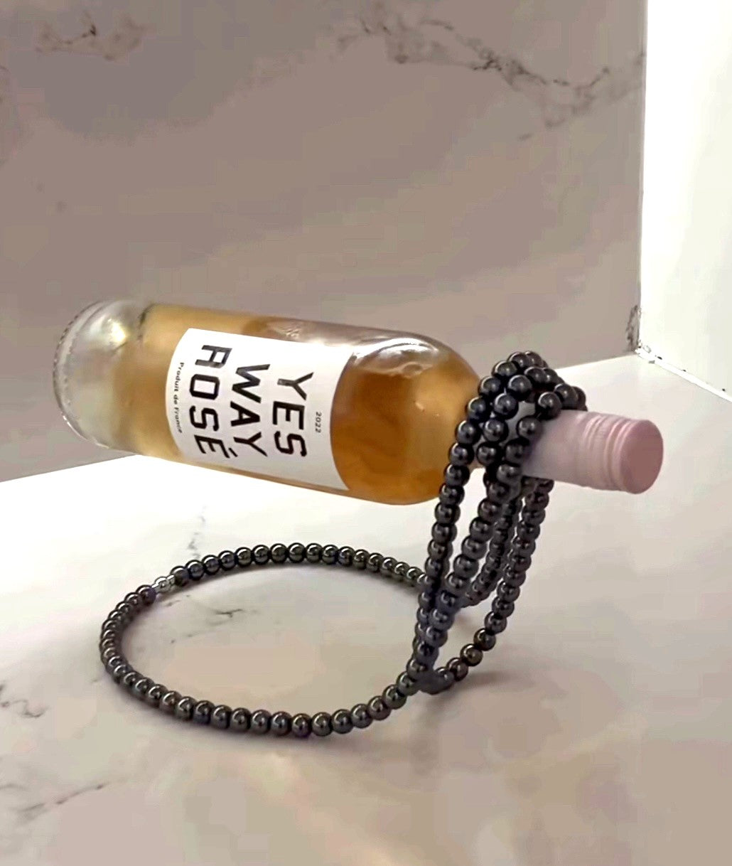 Floating Wine Bottle Holder