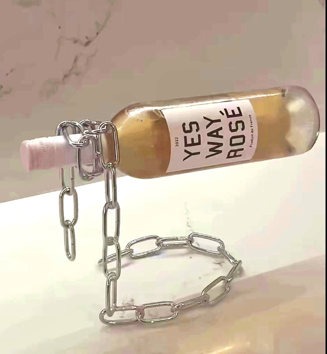 Floating Wine Bottle Holder